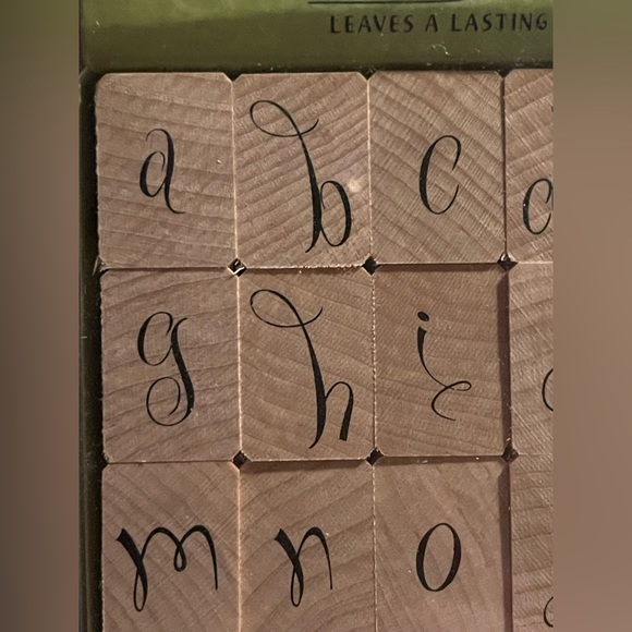 🔥Image Tree Wooden Block Rubber Stamps NIB - Picture 7 of 9